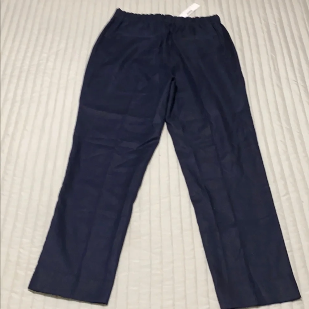 NWT J Crew Navy easy pants stretch size 4T